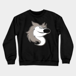 Comic Wolf Crewneck Sweatshirt